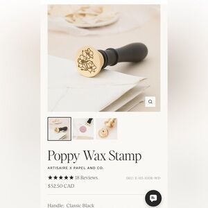 Artisaire Wax Stamps, Sticks, Seals